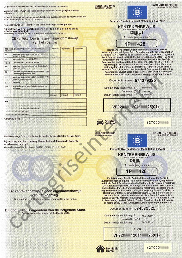 declaration d immatriculation vehicule - document pour immatriculer un véhicule